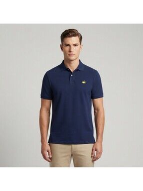 Augusta National Golf Shop Masters Polo Men's L Navy
